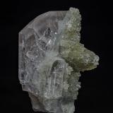 Danburite, Calcite<br />Charcas, Municipio Charcas, San Luis Potosí, Mexico<br />8.0 x 4.5 cm<br /> (Author: am mizunaka)