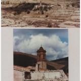 Taken in 1990.  The church and the village of Navajún (Author: James)