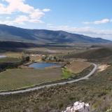 A panorama shot from the top of the ridge. (Author: Pierre Joubert)