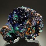 Azurite<br />Sepon Mine, Vilabouly District, Savannakhét Province, Laos (Lao P.D.R.)<br />6.1 x 7.2 cm<br /> (Author: crosstimber)