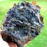 GoethitaSan Fernando Mine, Aireko Palaziua/Castillo del Inglés, Irun/Irún, Comarca Bajo Bidasoa, Guipúzcoa / Gipuzkoa, Basque Country (Euskadi), Spain16 cm por 14 cm (Autor: canada)