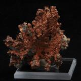Copper<br />Morenci Mine, Morenci, Copper Mountain District, Shannon Mountains, Greenlee County, Arizona, USA<br />5.6 x 4.1 cm<br /> (Author: steven calamuci)