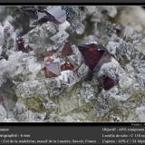 Anatase<br />Col de la Madeleine, La Lauzière Massif, Saint-Jean-de-Maurienne, Savoie, Auvergne-Rhône-Alpes, France<br />fov 6 mm<br /> (Author: ploum)