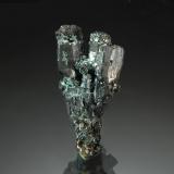 Chalcocite<br />Levant Mine, Trewellard, Saint Just District, Cornwall, England / United Kingdom<br />0.8 x 2.0 cm<br /> (Author: crosstimber)