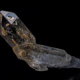 Quartz<br />Pingwu, Mianyang Prefecture, Sichuan Province, China<br />9.6 x 8.0 cm<br /> (Author: am mizunaka)