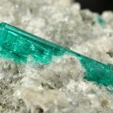 Beryl (variety emerald), Calcite, PyriteChivor (distrito minero), Municipio Chivor, Cinturón Esmeraldífero Oriental, Departamento Boyacá, Colombia40x49x22mm, xl=16mm (Author: Fiebre Verde)