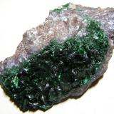 Brochantite<br />Tsumeb Mine, Tsumeb, Otjikoto Region, Namibia<br />100mmx55mmx30mm<br /> (Author: Heimo Hellwig)