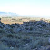 A Panoramic view from where I was digging. (Author: Pierre Joubert)