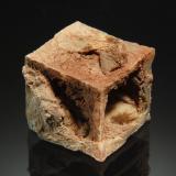 Calcite after Halite<br />Fairview, Major County, Oklahoma, USA<br />2.0 x 2.0 cm<br /> (Author: crosstimber)