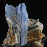 Kyanite<br />Barra de Salinas, Coronel Murta, Jequitinhonha, Minas Gerais, Brazil<br />15 x 11.7  x 6.0<br /> (Author: steven calamuci)