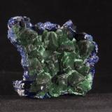 Malachite after AzuriteMilpillas Mine, Cuitaca, Municipio Santa Cruz, Sonora, Mexico5.1 x 4.7 x 2.1 (Author: steven calamuci)