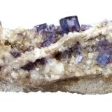 Fluorite<br />Caaschwitz, Bad Köstritz, Greiz, Thuringia/Thüringen, Germany<br />Specimen size 4,5 cm<br /> (Author: Tobi)