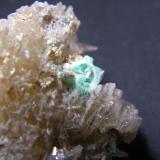 Cerussite and Malachite<br />Tsumeb Mine, Tsumeb, Otjikoto Region, Namibia<br />40mmx40mmx35mm<br /> (Author: Heimo Hellwig)