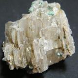 Cerussite and Malachite<br />Tsumeb Mine, Tsumeb, Otjikoto Region, Namibia<br />40mmx40mmx35mm<br /> (Author: Heimo Hellwig)