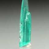 Beryl (variety emerald)<br />La Pita mining district, Municipio Maripí, Western Emerald Belt, Boyacá Department, Colombia<br />20x5mm<br /> (Author: Fiebre Verde)