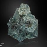 Fluorite<br />La Viesca Mine, La Collada mining area, Huergo, Siero, Comarca Oviedo, Principality of Asturias (Asturias), Spain<br />95 x 80 mm<br /> (Author: Manuel Mesa)