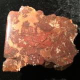 Copper, basalt<br />Lake Superior copper district, Keweenaw County, Michigan, USA<br />105 mm x 105 mm x 25 mm<br /> (Author: Robert Seitz)