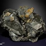 Sphalerite and Boulangerite<br />Stan Trg (Stan Terg, Stari Trg) Mine, Trepča Complex, Trepča Valley, Kosovska Mitrovica, Kosovska Mitrovica District, Kosovo<br />115 x 85 mm<br /> (Author: Manuel Mesa)