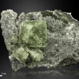 Fluorite<br />Ruyuan Fluorite Mine, Ruyuan, Shaoguan Prefecture, Guangdong Province, China<br />143 x 100 mm<br /> (Author: Manuel Mesa)