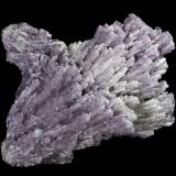 Fluorite with Barite after Laumonite<br />Moffat Tunnel, Cripple Creek District, Teller County, Colorado, USA<br />146 x 130 x 70 mm<br /> (Author: GneissWare)