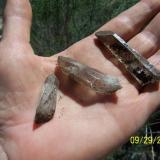 QuartzCeres, Warmbokkeveld Valley, Ceres, Valle Warmbokkeveld, Witzenberg, Cape Winelands, Provincia Occidental del Cabo, SudáfricaFingers for size (Author: Pierre Joubert)