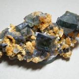 Fluorite<br />Okorusu Mine, Otjiwarongo District, Otjozondjupa Region, Namibia<br />110mmx45mmx50mm<br /> (Author: Heimo Hellwig)