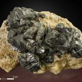 Cassiterite<br />Penouta Mines, Penouta (San Bartolomé), Viana do Bolo, Comarca Viana, Orense / Ourense, Galicia / Galiza, Spain<br />150 x 110 mm<br /> (Author: Manuel Mesa)