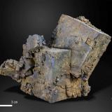 Limonite pseudomorph after pyrite<br />Pyrite deposit, Llanos de Arenalejos, Carratraca, Comarca Valle del Guadalhorce, Málaga, Andalusia, Spain<br />90 X 70 mm<br /> (Author: Manuel Mesa)