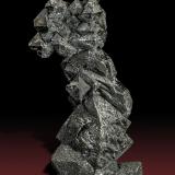 Hematite after Magnetite (variety martite)<br />Payún Matru Volcano, Malargüe, Malargüe Department, Mendoza Province, Argentina<br />101 x 32 mm<br /> (Author: Manuel Mesa)