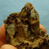 Quartz<br />Ceres, Warmbokkeveld Valley, Ceres, Valle Warmbokkeveld, Witzenberg, Cape Winelands, Western Cape Province, South Africa<br />42 x 35 x 28 mm<br /> (Author: Pierre Joubert)