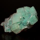 Calcite, Dioptase<br />Tsumeb Mine, Tsumeb, Otjikoto Region, Namibia<br />65mm x 50mm x 36mm<br /> (Author: Don Lum)