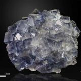Fluorite<br />Jaimina Mine, Obdulia vein, Caravia mining area, Trechorio, Carrales, Caravia, Comarca Oriente, Principality of Asturias (Asturias), Spain<br />106 x 92 mm<br /> (Author: Manuel Mesa)