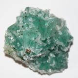 Fluorite and QuartzEl Hammam, Ait Mimoune, Khémisset Province, Rabat-Salé-Kénitra Region, Morocco55mm x 55mm x 40 mm (Author: Philippe Durand)