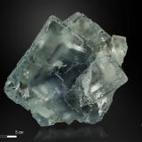 Fluorite<br />La Viesca Mine, La Collada mining area, Huergo, Siero, Comarca Oviedo, Principality of Asturias (Asturias), Spain<br />150 x 120 mm<br /> (Author: Manuel Mesa)