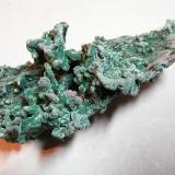 Malachite<br />Tsumeb Mine, Tsumeb, Otjikoto Region, Namibia<br />110mmx45mmx50mm<br /> (Author: Heimo Hellwig)