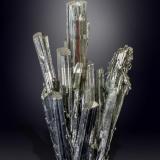 Stibnite<br />Wuning Mine, Qingjiang, Wuning, Jiujiang Prefecture, Jiangxi Province, China<br />132 X 62 mm<br /> (Author: Manuel Mesa)