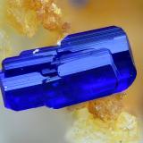 AzuritaSanta Lucía Mine, Rambla Seca, La Peza, Comarca Guadix, Granada, Andalusia, SpainCampo de visión 2 mm (Autor: Juan Miguel)