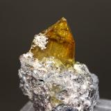 Anglesite<br />Touissit, Touissit District, Jerada Province, Oriental Region, Morocco<br />48 mm x 40 mm<br /> (Author: Don Lum)