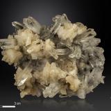 Dolomite and Quartz<br />Shangbao Mine, Leiyang, Hengyang Prefecture, Hunan Province, China<br />85 X 70 mm<br /> (Author: Manuel Mesa)