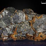 Galena, Sphalerite and Siderite<br />Turt Mine, Turt, Negresti-Oas, Oas Mountains, Satu Mare, Romania<br />142 x 84 mm<br /> (Author: Manuel Mesa)