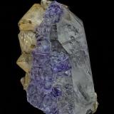 Fluorite, Scheelite, Quartz<br />Chifeng (Ulanhad), Inner Mongolia Autonomous Region, China<br />5.6 x 3.3 cm<br /> (Author: am mizunaka)