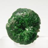 Adamite (variety cuprian adamite)Tsumeb Mine, Tsumeb, Otjikoto Region, NamibiaSpecimen size: 1.5 × 1.7 × 1.3 cm (Author: Jordi Fabre)