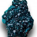 Dioptase<br />Tsumeb Mine, Tsumeb, Otjikoto Region, Namibia<br />6.5 cm<br /> (Author: Nunzio)