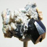 Azurite<br />Tsumeb Mine, Tsumeb, Otjikoto Region, Namibia<br />29mm x 23mm<br /> (Author: Heimo Hellwig)