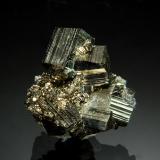 Pyrite<br />Concepción del Oro, Municipio Concepción del Oro, Zacatecas, Mexico<br />2.0 x 2.2 cm<br /> (Author: crosstimber)