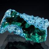 Dioptase and Shattuckite<br />Kaokoveld Plateau, Kunene Region, Namibia<br />1.5 x 2.5 cm<br /> (Author: crosstimber)