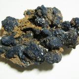 Azurite<br />Tsumeb Mine, Tsumeb, Otjikoto Region, Namibia<br />100mm x 75mm x 40mm<br /> (Author: Heimo Hellwig)