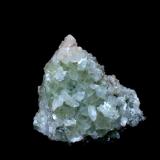 Fluorita y Calcita<br />Mina Matagalls (Minas de Sant Marçal), Sant Marçal, Viladrau, Comarca Osona, Gerona / Girona, Cataluña / Catalunya, España<br />6x5 cm<br /> (Autor: Obsi)