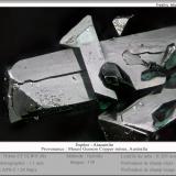 Atacamite<br />Cattle Grid deposit (Mount Gunson), Mount Gunson Copper mines, Pernatty Lagoon, Stuart Shelf, South Australia, Australia<br />fov 1.1 mm<br /> (Author: ploum)