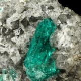 Beryl (variety emerald), Albite (variety cleavelandite), Dolomite, Pyrite<br />Chivor mining district, El Oriente Mine, Municipio Chivor, Eastern Emerald Belt, Boyacá Department, Colombia<br />52x54x30mm, xls=18 & 16mm<br /> (Author: Fiebre Verde)